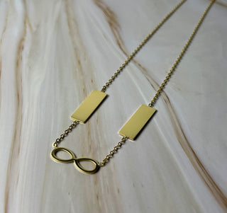 Infinity Gravur-Halskette