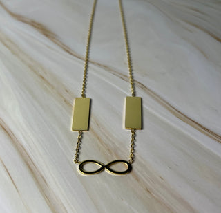 Infinity Gravur-Halskette